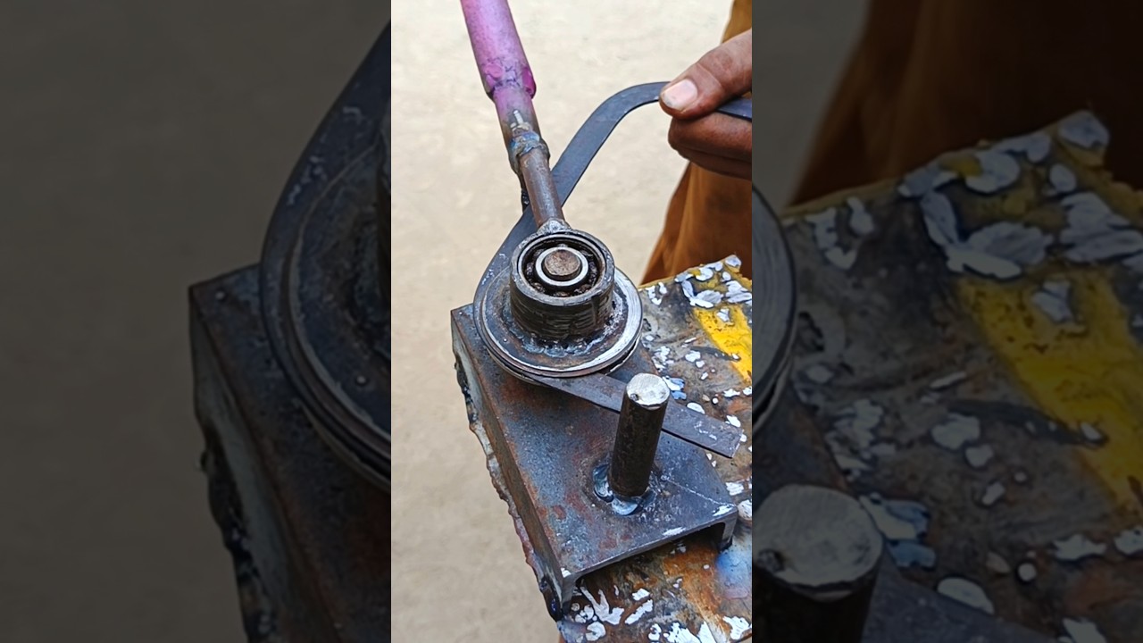 Flat bar bending techniques #shorts #trending