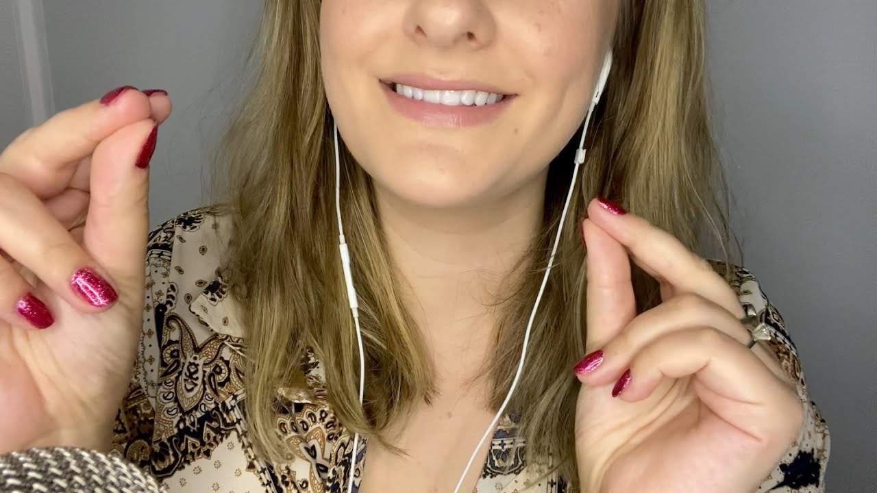ASMR Finger Snapping │ Finger Fluttering │ Hand Sounds │ No Talking