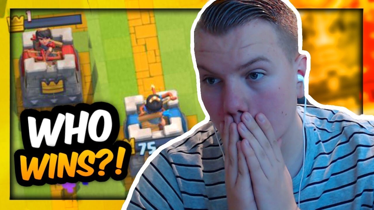 SO CLOSE 1HP! Mega Knight Hog Deck for Grand Challenges/Tournaments! - Clash Royale