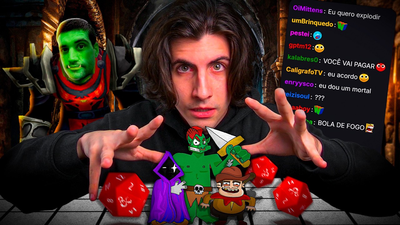 Eu fiz meu chat jogar RPG de Mesa... e foi MALUCO.