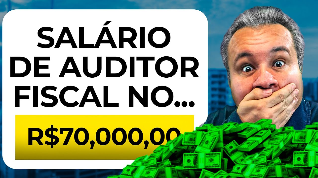 Auditor Fiscal ganhando 70 MIL REAIS POR MÊS?