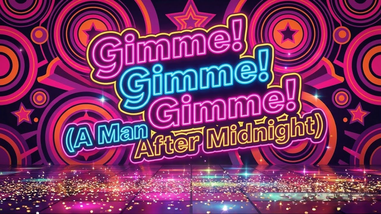 ABBA - Gimme!, Gimme!, Gimme! (A Man After Midnight) (Live) (Karaoke)