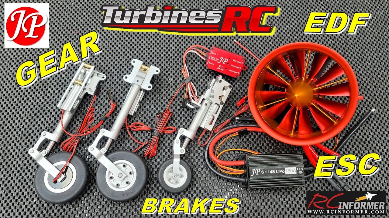 JP Hobby Landing Gear, EDF & ESC Upgrades at Turbines RC