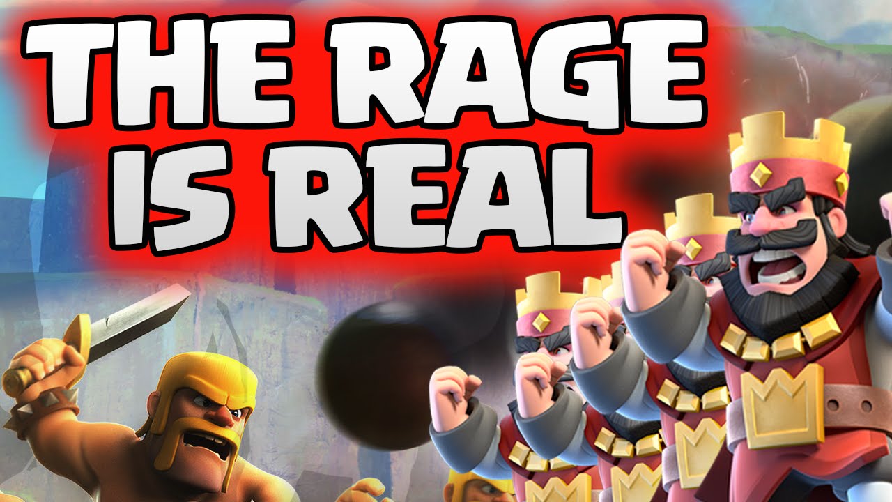Clash Royale - The RAGE is REAL - Clash Royale Gameplay w/Peter17$