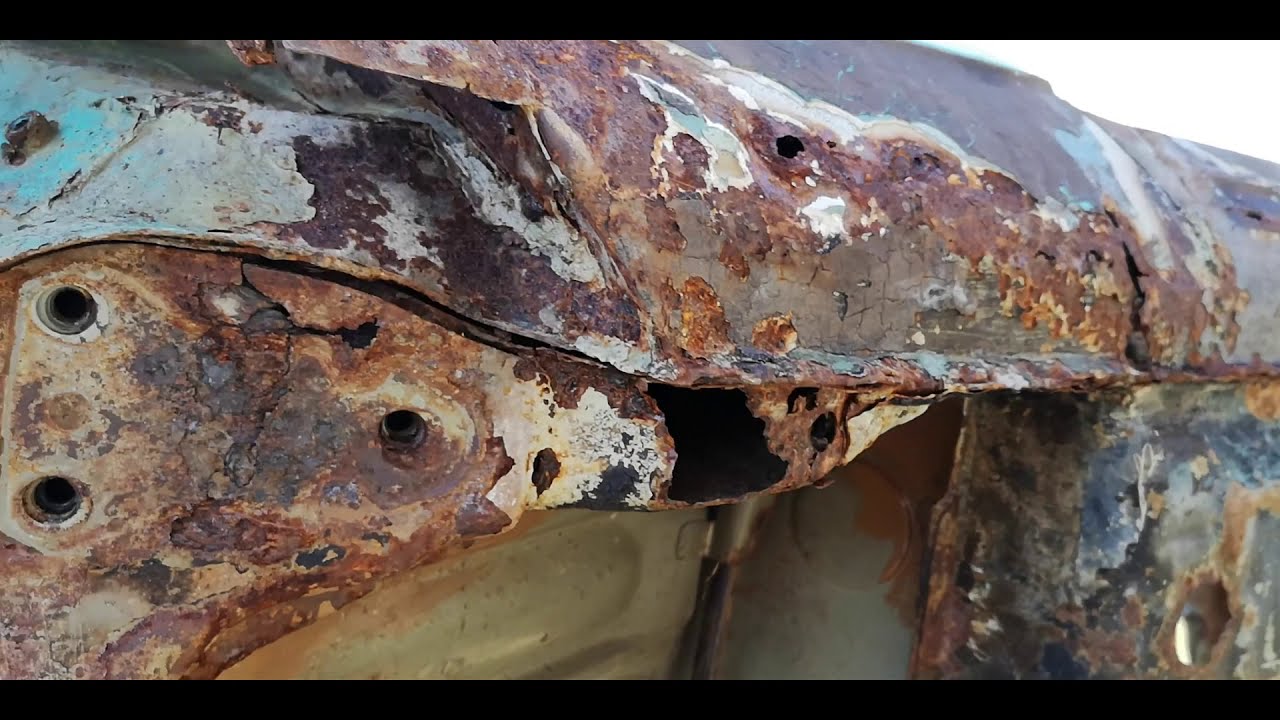 1977 Polo MK1 Restoration project Ep. 5 RUST IN ALL IT'S GLORY