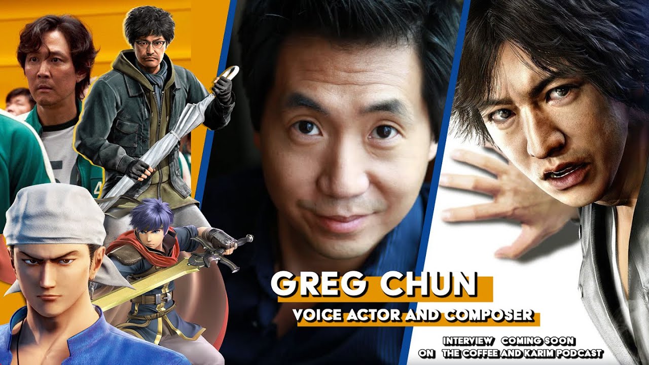 Greg Chun Interview - Voice of Yagami from Lost Judgment and Gi Hun from Squid Game