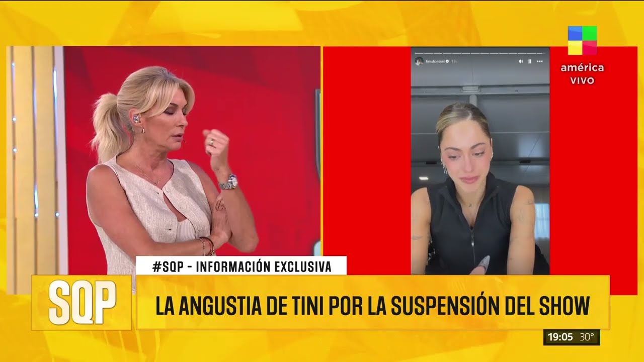 💔 TINI TUVO QUE POSTERGAR LA PRIMERA FECHA DE 
