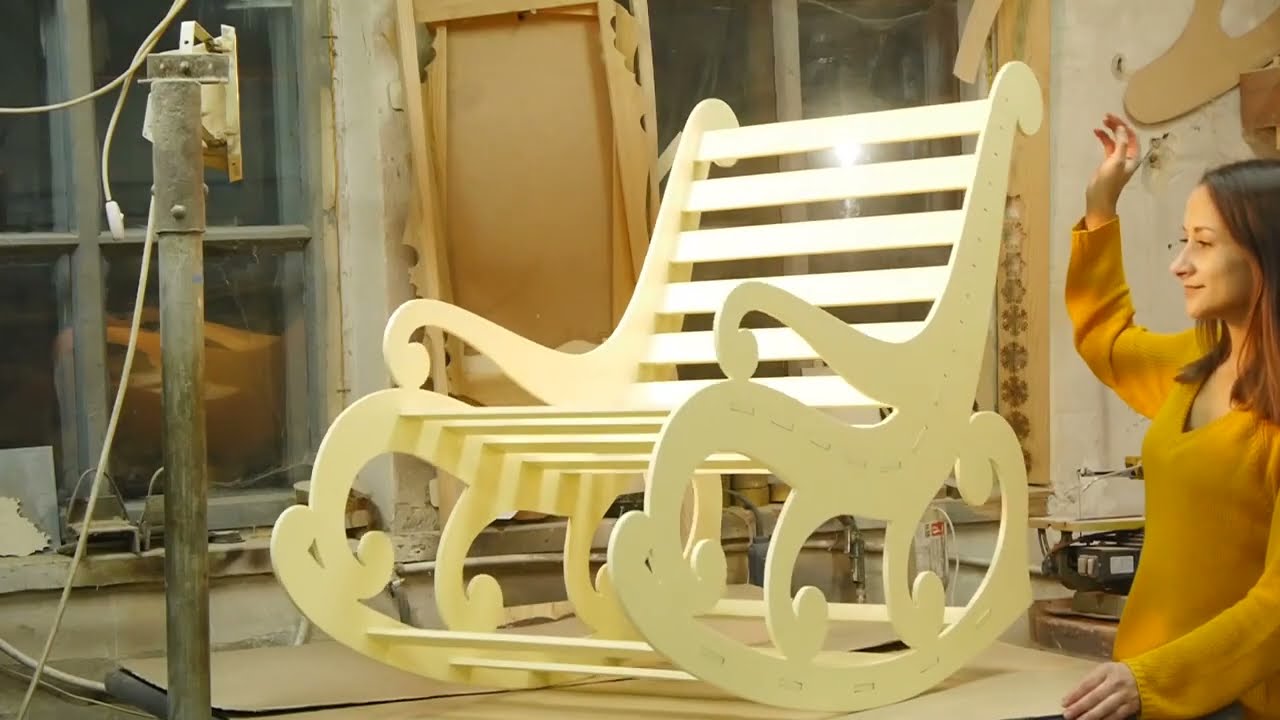 How to Make a Plywood Rocking Chair | Women's Carpentry & Woodworking Inspiration