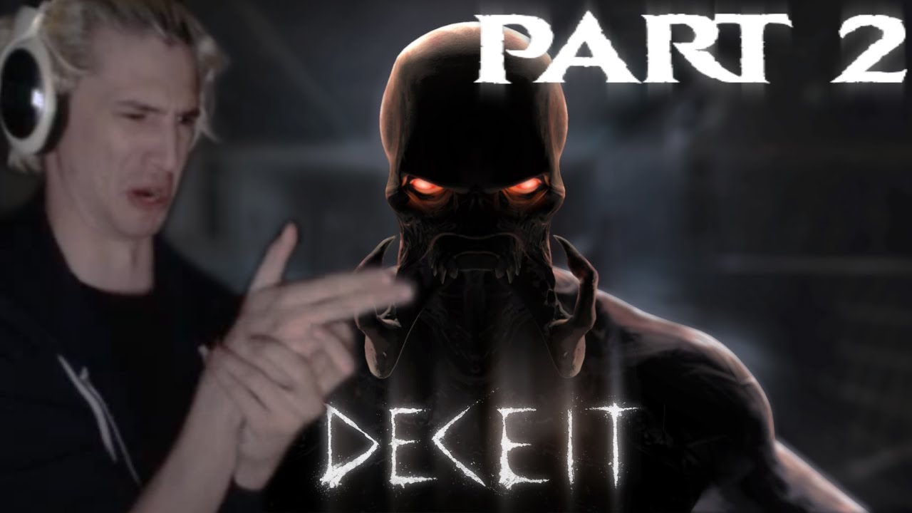 xQc Plays DECEIT with Sinatraa, Calvin,  Sleepy, Hydration, Super, Space & Danteh | w/ Chat Part 2