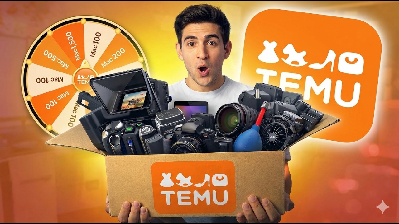 Accesorios BARATOS de TEMU que TODO YouTuber necesita