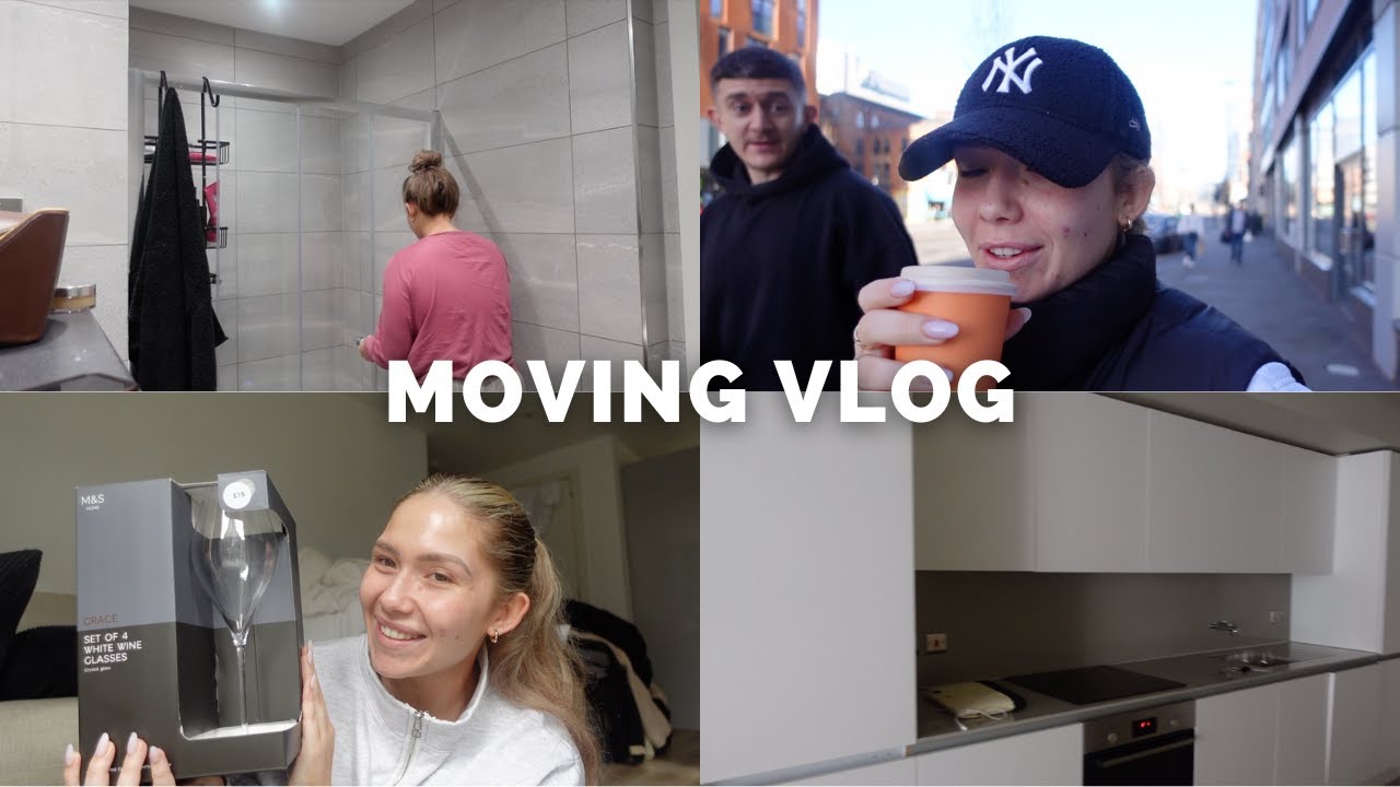 MOVING VLOG & Empty apartment tour...🏡🔑
