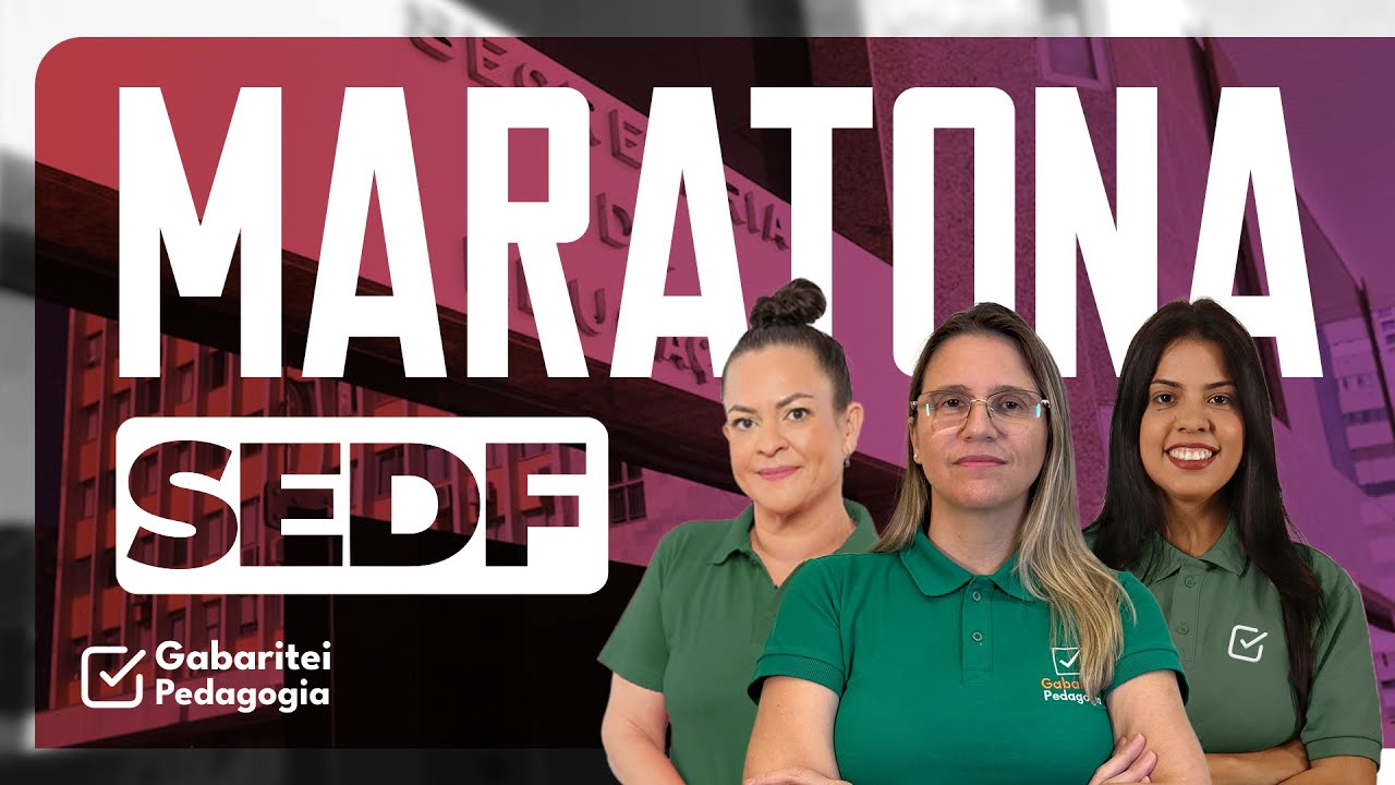 Maratona SEDF: Conhecimentos Pedagógicos, PDPM e Crase