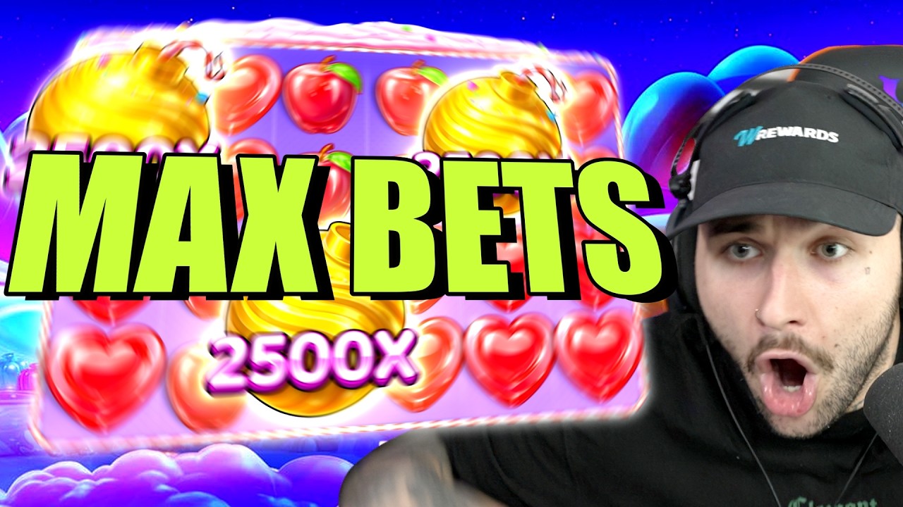I KEPT GETTING MAX BET BONUSES ON SWEET BONANZA 2500!!! (BONUS BUYS)