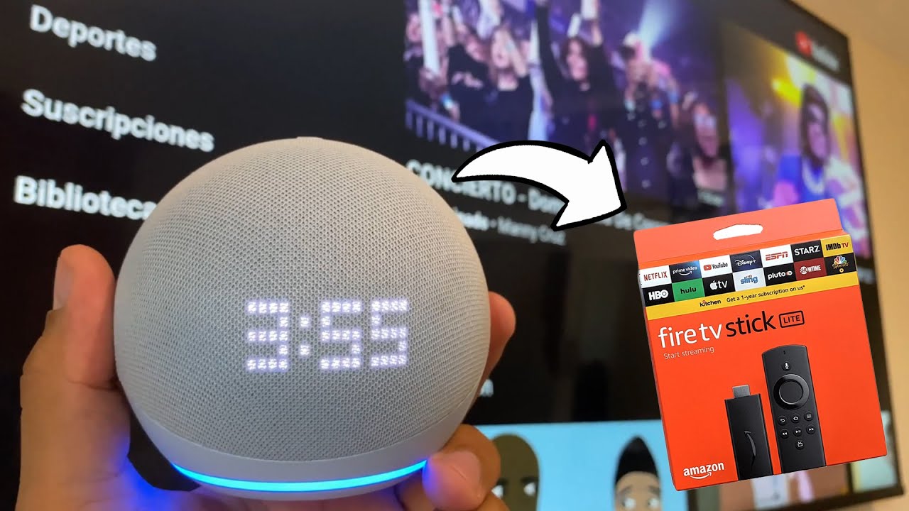 Conectar FIRE TV Stick con ALEXA / Vincular Echo dot con Fire tv