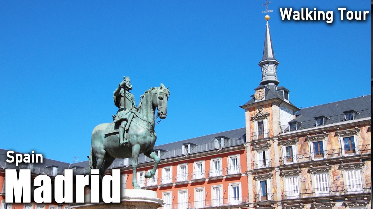 Madrid,Spain🇪🇸 4K Walking Tour 2025 [4K Ultra HD/60fps]