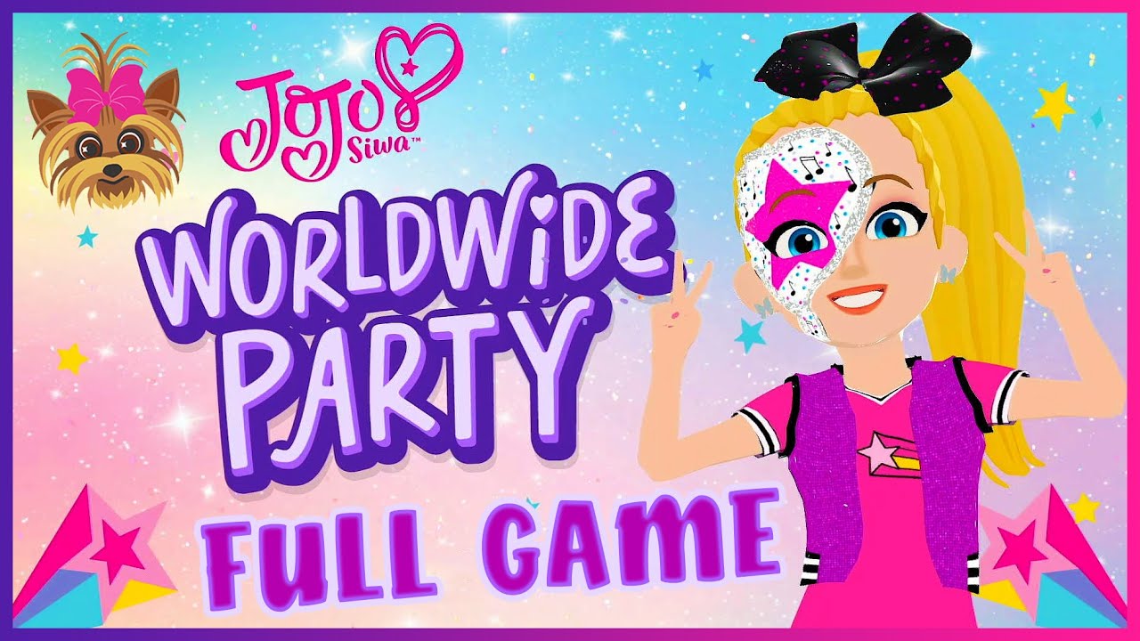JoJo Siwa: Worldwide Party FULL GAME Longplay (PS4)