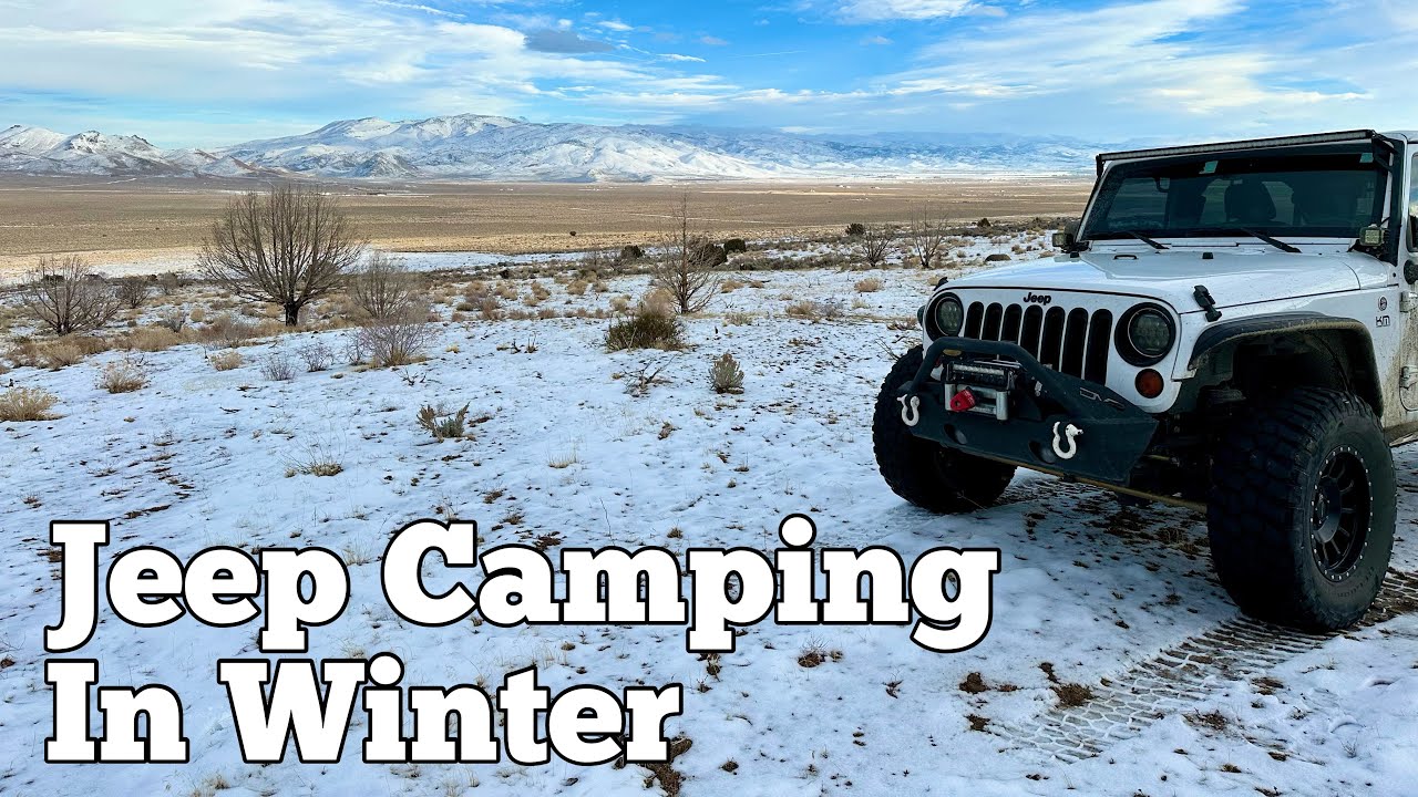Winter Camping in my Jeep