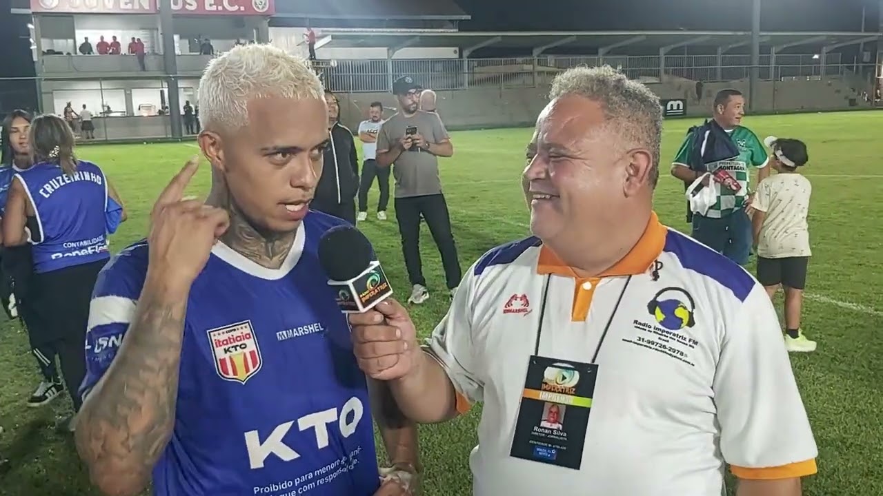 COPA ITATIAIA 25/26 ENTREVISTA VITINHO  DO CRUZEIRINHO ITATIAIUÇU