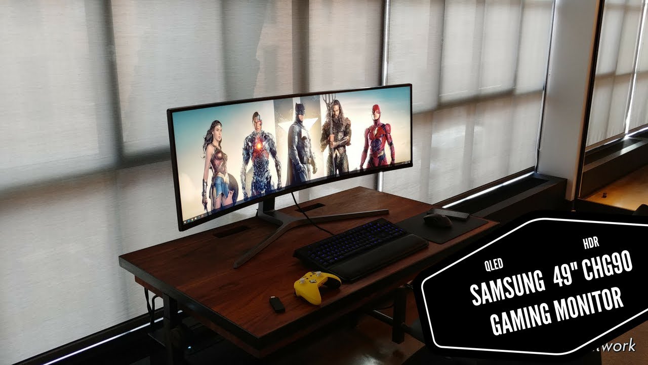 Gaming on the Massive Samsung 49