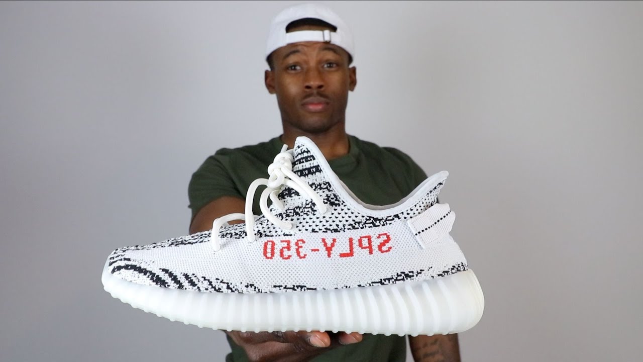 ADIDAS YEEZY 350 v2 “ZEBRA” REVIEW + ON FEET | HOW TO LACE YEEZY’S!