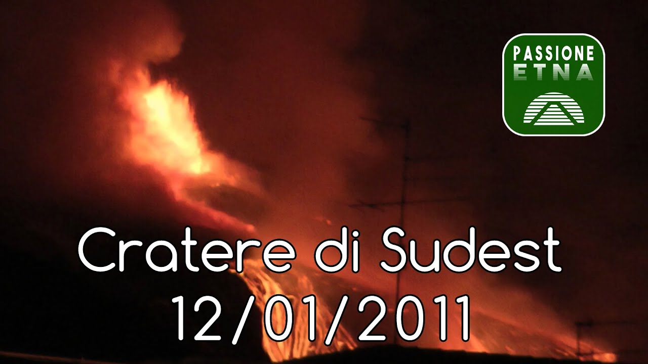 Etna - Parossismo 12/01/2011