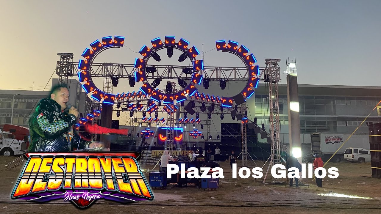 El mambo Destroyero Sonido Destroyer en la majestuosa plaza los gallos 