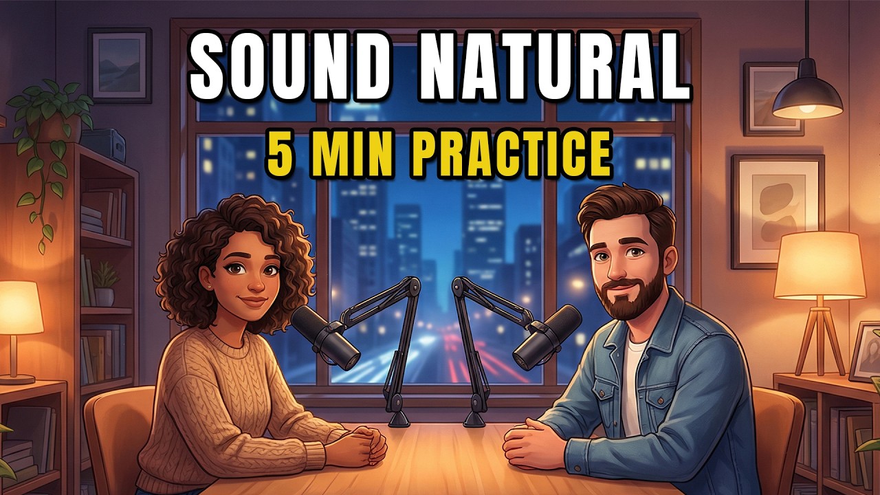 Speak English Faster and Naturally | Shadowing Technique | Level A2