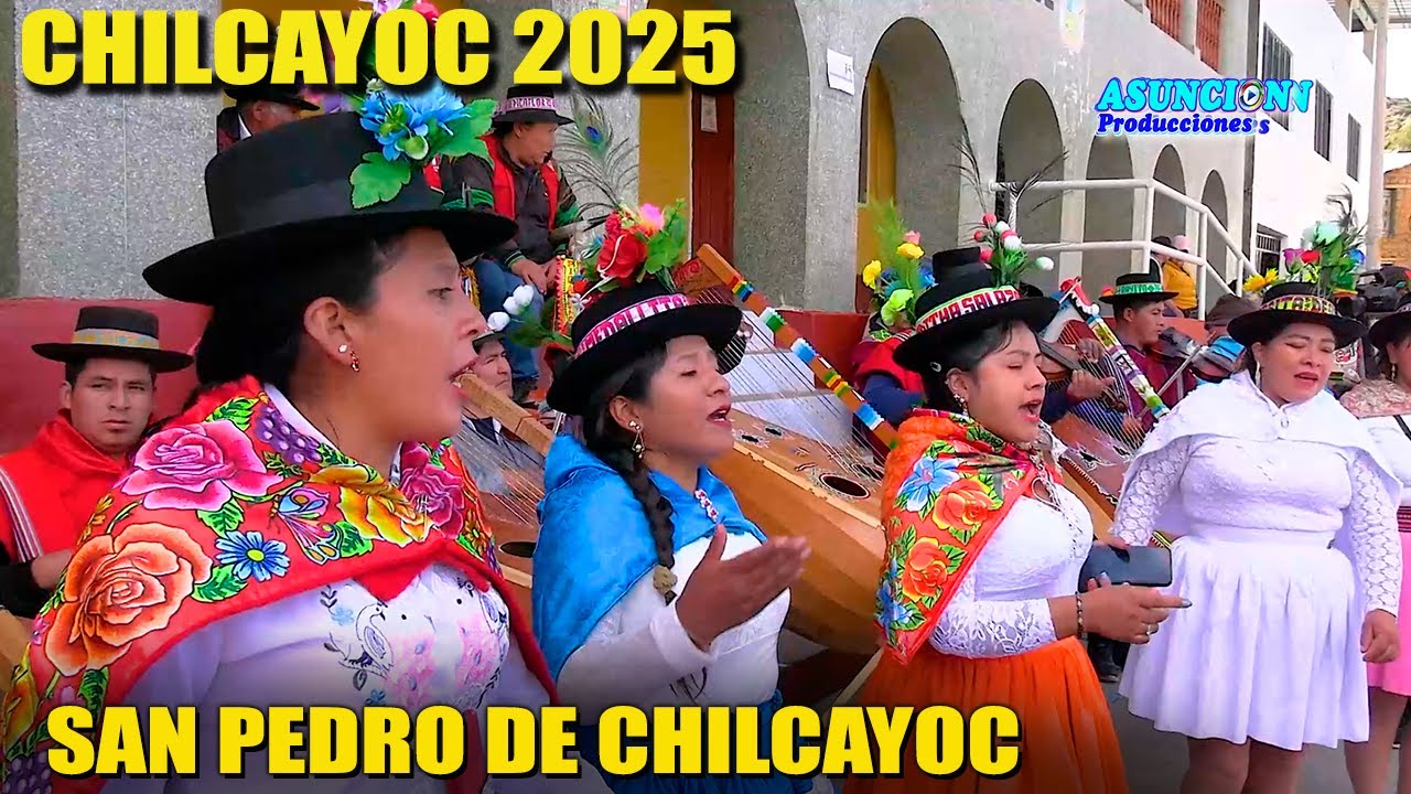 SAN PEDRO de CHILCAYOC 2025 - Procesión y veneración de Músicos y cantantes.