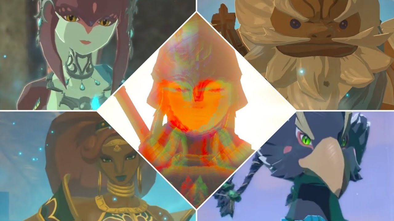 TOUTES les CINÉMATIQUES secrètes des Prodiges FR - Zelda Breath of the Wild