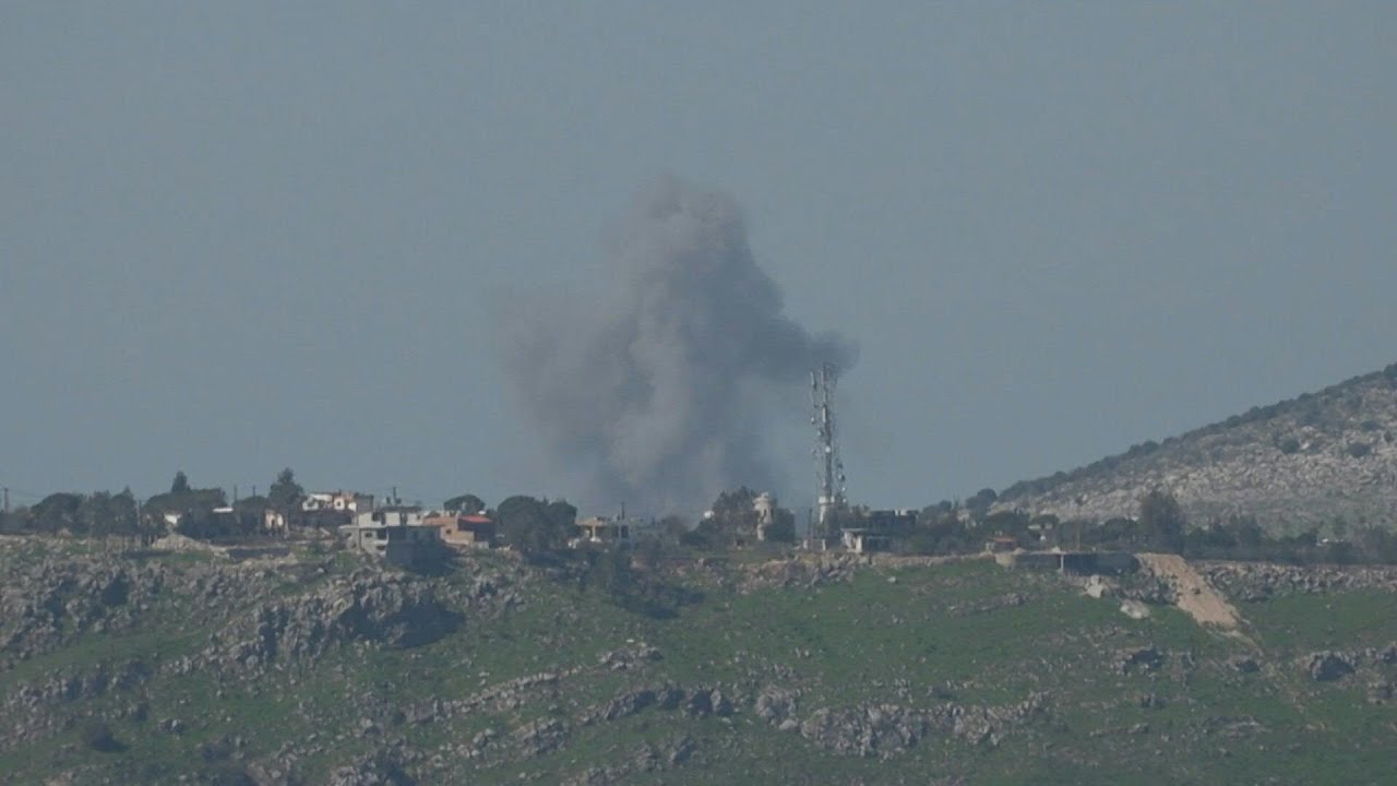 Smoke billows from Israel-Lebanon border amid exchange of fire with Hezbollah | AFP