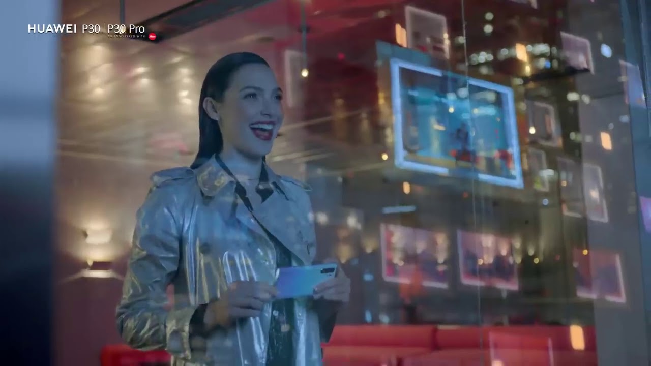 Huawei P30 & P30 Pro trailer (Gal Gadot)