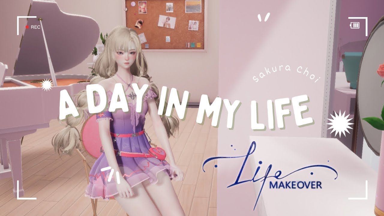 Life Makeover Game VLOG Dream Life Sakura