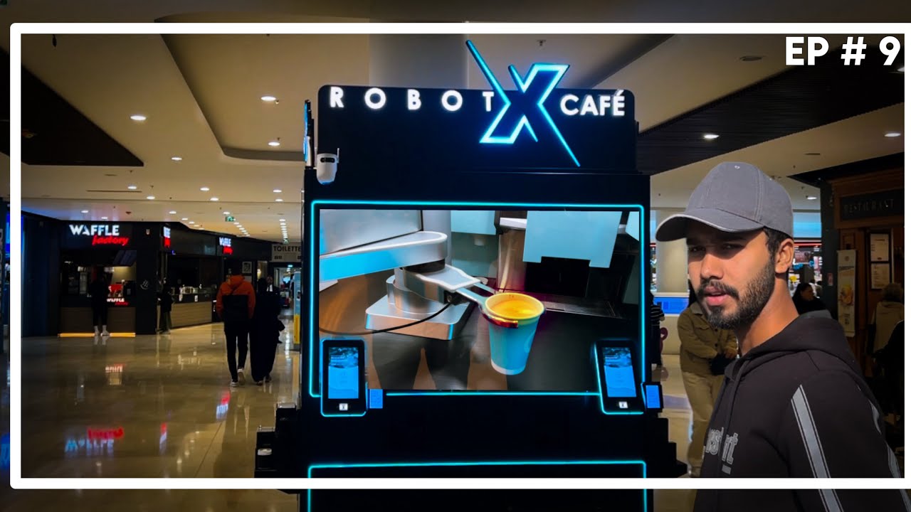 Пробуем ROBOT COFFEE в Париже 🇫🇷 || ROBOT COFFEE меньше чем за минуту || Серия «Франция»