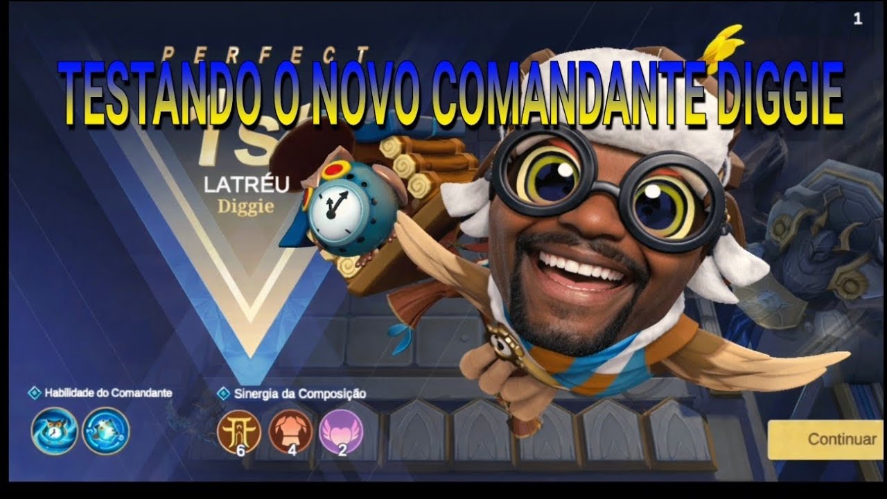 TESTANDO O NOVO COMANDANTE DIGGIE 🦉
