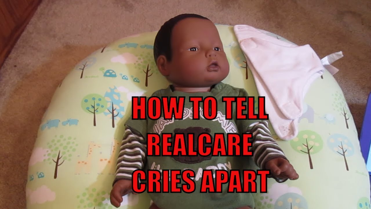RealCare Baby 2+ and 3 Tips and Tricks- How to tell baby's crys apart