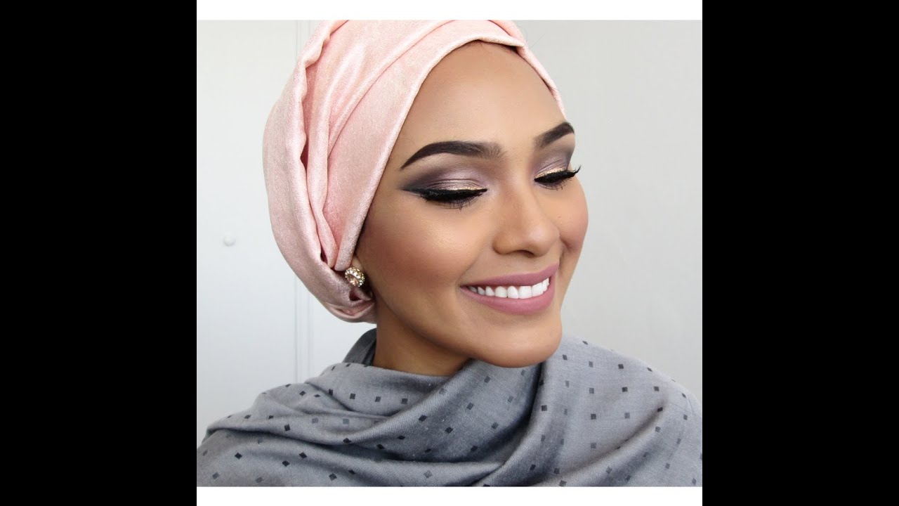 Prom/ Wedding Makeup Tutorial:Smokey Purple and Gold