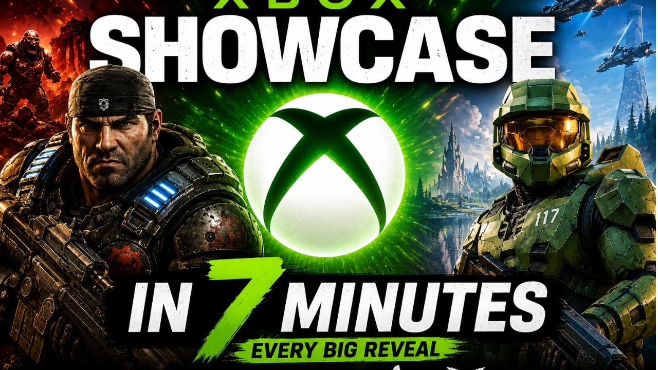 XBOX GAMES SHOWCASE IN 7 MINUTES!