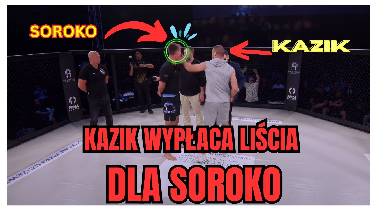 SOROKO F2F KAZIK - MOCNY LIŚĆ DLA ADAMA #primeshow #soroko