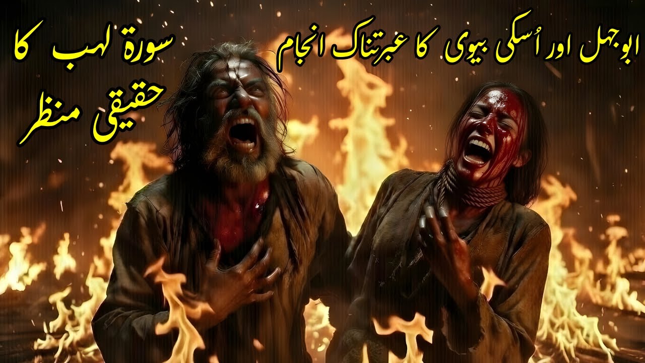 Abu Lahab Aur Umm e Jameel Ka Dil Hila Dene Wala Anjam 😭 | Surah Lahab Real Story | Quran Ka Azaab