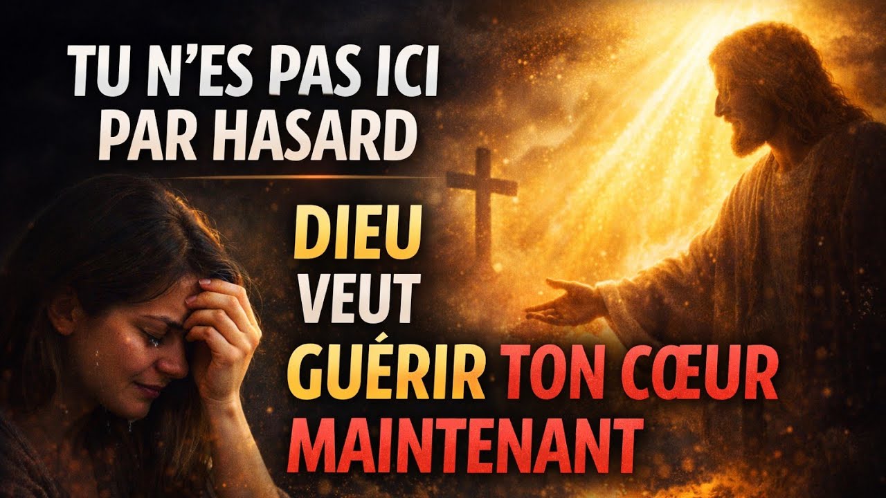 TU N’ES PAS ICI PAR HASARD  DIEU VEUT TRANSFORMER TA VIE ET GUÉRIR TON KOEUR AUJOURD’HUI