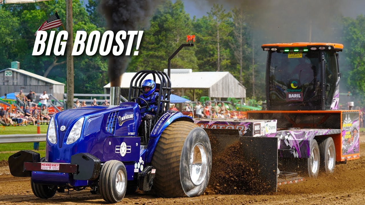 4500 Horsepower Pulling Tractor Hits the Track