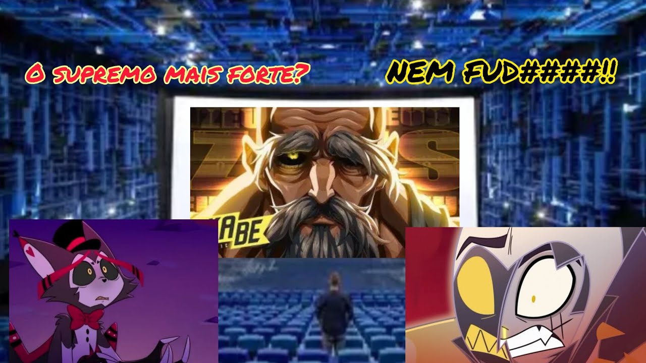 Hazbin hotel ( e iago) reagem ao rap do zeus okabe (anulus as)