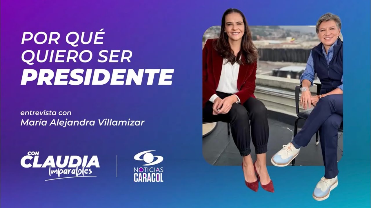En Caracol Noticias le conte a María Alejandra Villamizar cómo vamos a sacar al país adelante.