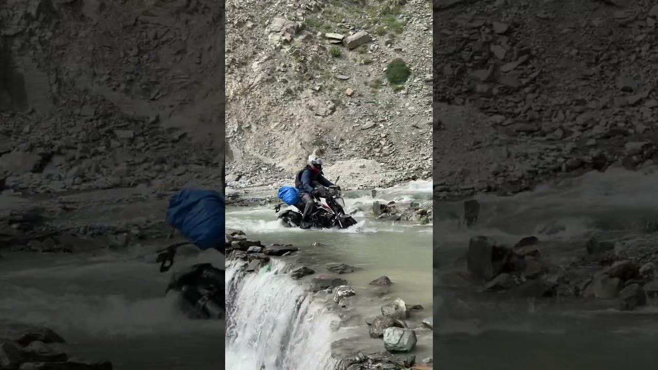 Chandra Taal Lake water Crossing ❤️ #shortstrending #shorts #trending #vlog