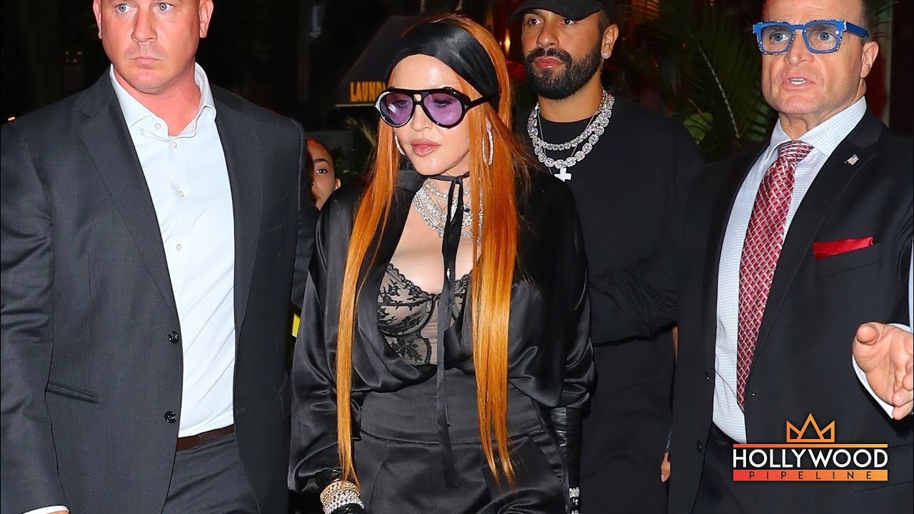 Madonna with Lourdes Leon and Rocco Richie in NYC