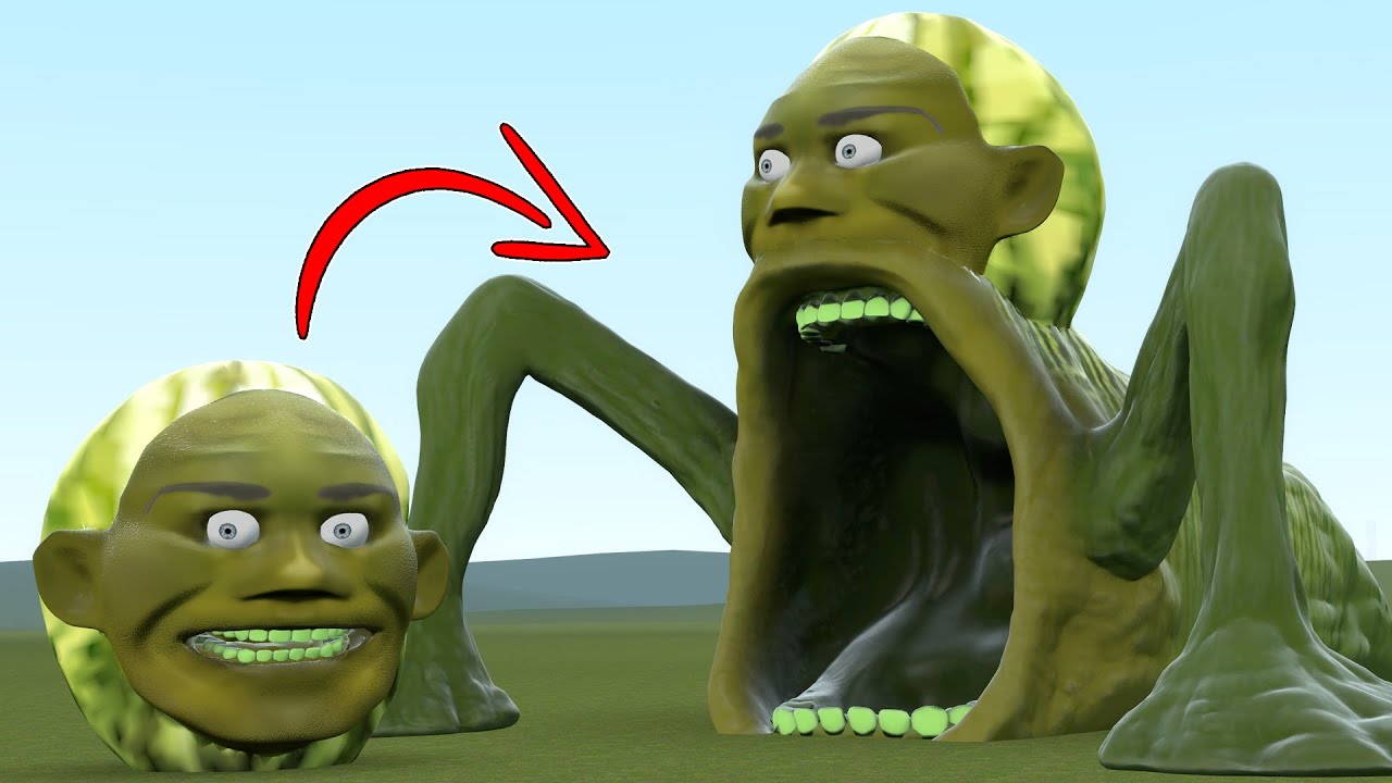 I FOUND NEW LIN GANG MELON EATER FROM SEA EATER in Garry's Mod!