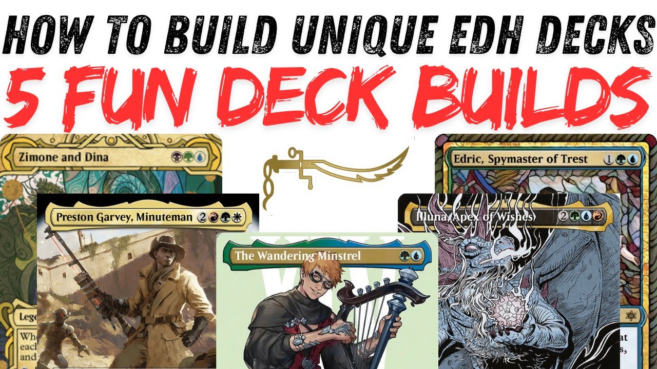 5 Unique Commander Deck Ideas: EDH Deckbuilding on Lore part 1