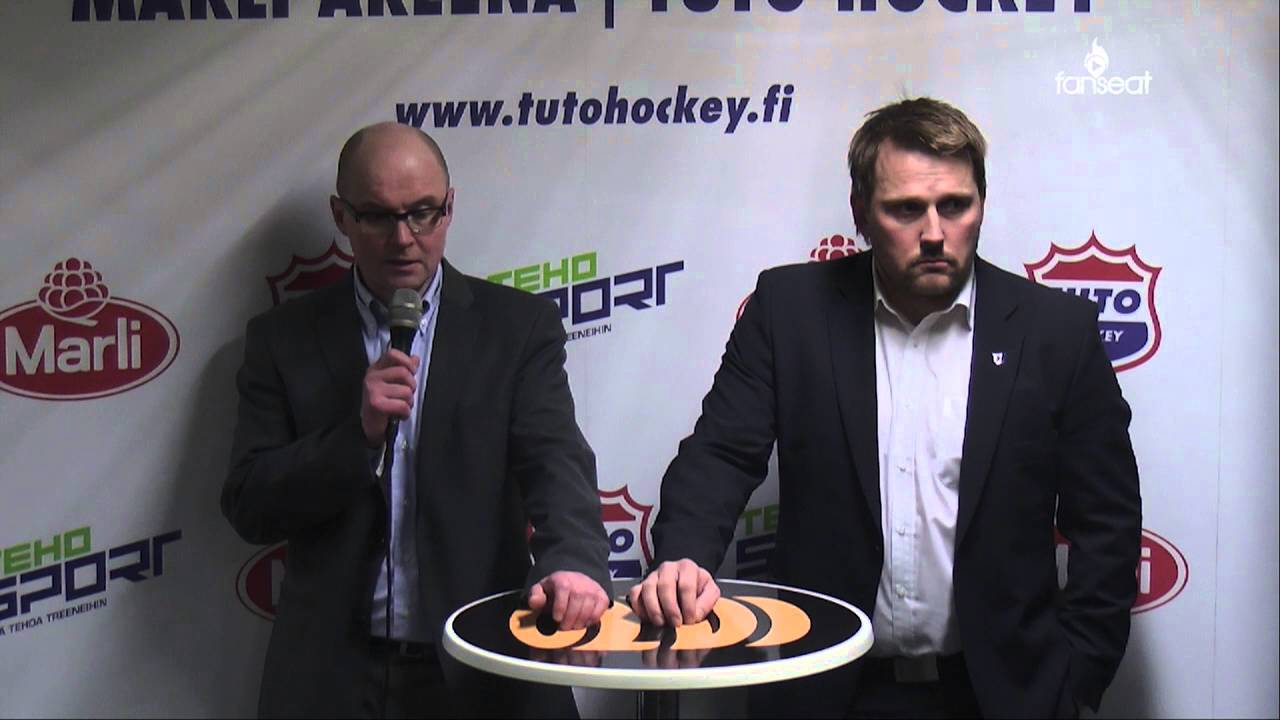 TUTO Hockey - Jukurit 13.1.2016 Lehdistötilaisuus