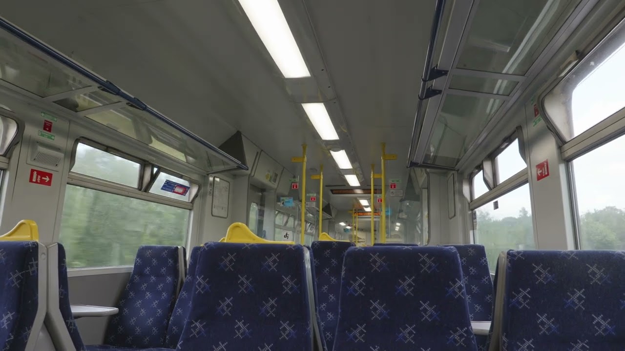 Journey of ScotRail's Class 320 (Coatbridge Central to Greenfaulds)
