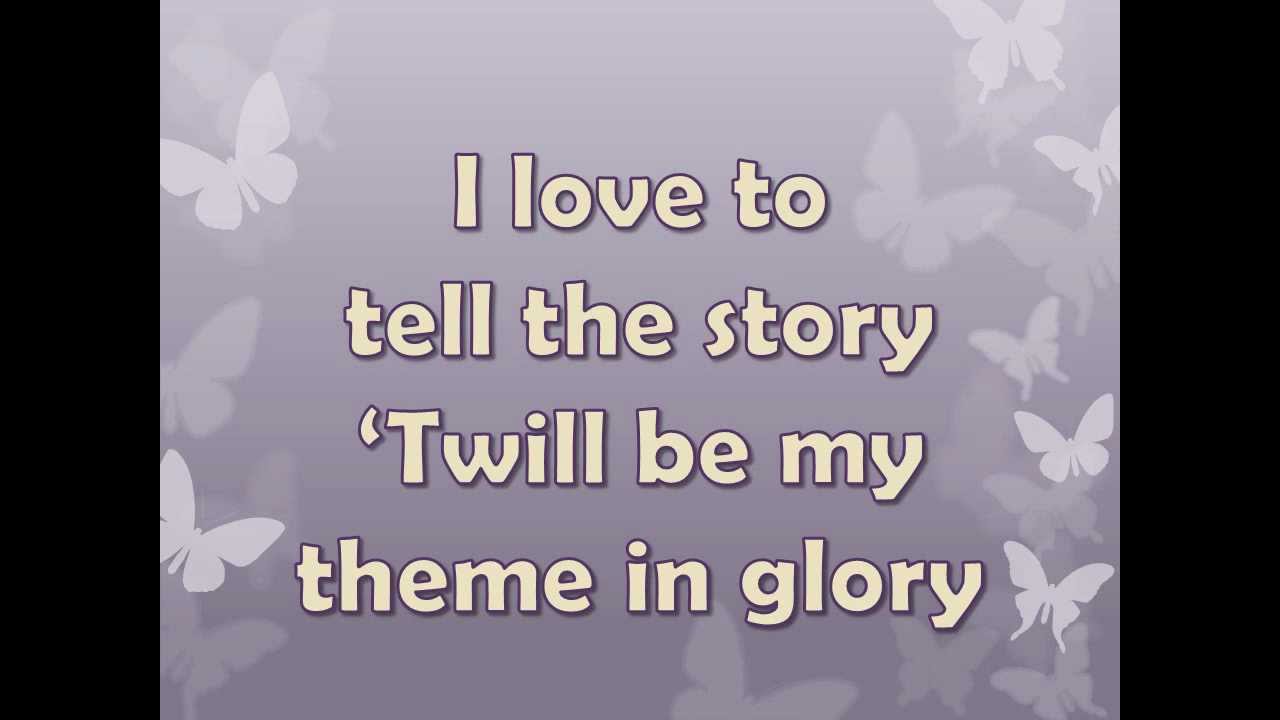I Love to Tell the Story By Alan Jackson